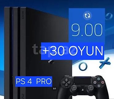 playstation 4 pro oyunları: PS4 PRO oyun konsolu – 1 TB yaddaş, firmware 9.00 Xüsusiyyətlər: - 1 — 1
