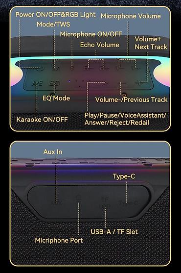 hercules mp3 e2: Модель: ZQS V71 — портативная перезаряжаемая акустическая система — 9