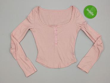 czerwona bluza pull: Top damski, rozmiar S — 2