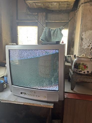 Телевизоры: JVC kineskop televizor - Model: JVC CRT (gümüşü korpus) - Təxmini — 1