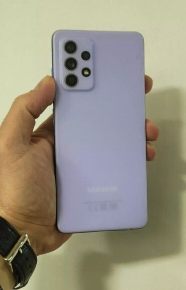 samsung 2022: Samsung Galaxy A52, 128 GB, Barmaq izi, İki sim kartlı, Face ID