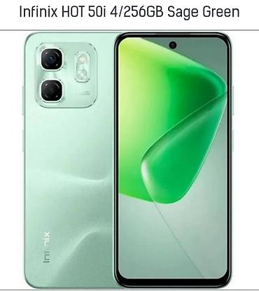 infinix gt 50 pro цена: Infinix HOT 50i 4+4/256GB, цвет Sage Green - Память: 256 ГБ — 1