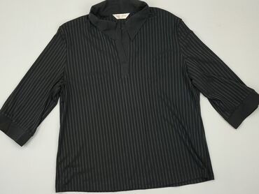 bluzki w biało czarne paski: Blouse, Bonmarche, 2XL (EU 44), condition - Good