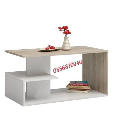 Masalar: Jurnal masası, Yeni, Açılmayan, Laminat, Dördbucaq masa — 4