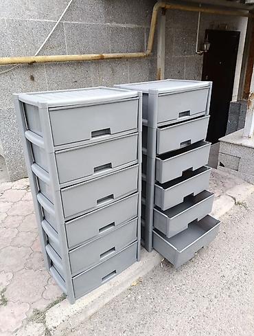 Комоды для одежды: Комод для одежды, Новый, Без зеркала, Пластик, цвет - Бежевый, Самовывоз, Платная доставка — 2