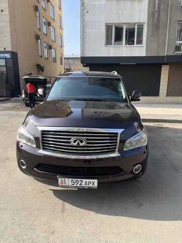 продаю инфинити: Infiniti QX56: 2011 г., 5.6 л, Автомат, Бензин, Жол тандабас