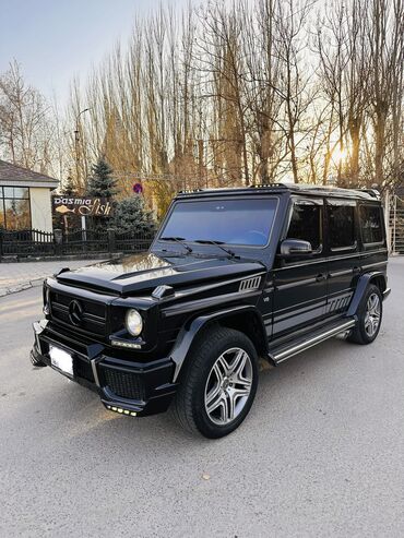 Mercedes-Benz: Mercedes-Benz G-Class: 2002 г., 5 л, Автомат, Газ, Внедорожник