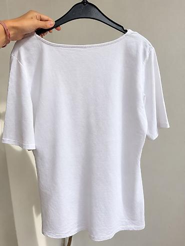 vero moda: Белая женская футболка Oxbow Размер m, Франция - Цвет: белый - Размер — 2