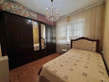 квартира за 10 тысяч в месяц: 3 бөлмө, 64 кв. м, 105-серия, 5 кабат, Косметикалык ремонт