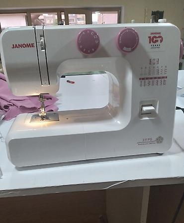 tikiş maşını janome: Tikiş maşını Janome, Yeni,Mexaniki, 1 saplı, Ünvandan götürmə — 1