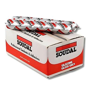 silikon tapanca kley: Soudal Silirub WS+, yüksək keyfiyyətli, neytral bərkiyən, peşəkar bir — 1