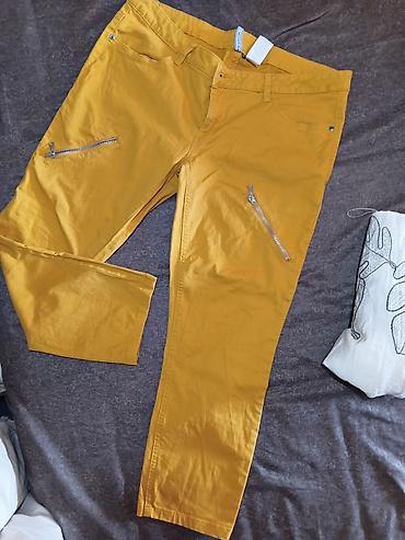 Ženski set: lagana bluza + pantalone - Bluza: bela, širokog kroja, od — 2