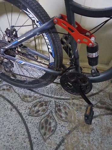 motorlu velo: ANMİER dağ velosipedi - Çərçivə: yüngül alaşımlı, tam asqılı (arxa — 1