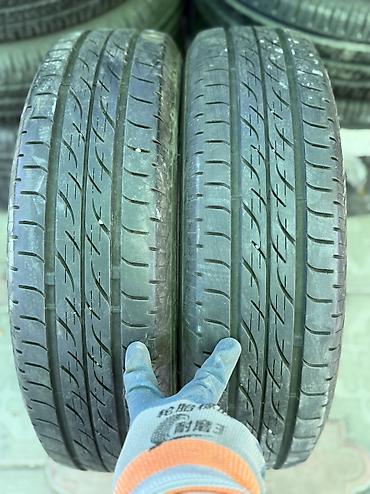 mersedes e211: 155/70/13 2 шт пара в идеальном состоянии фирма Bridgestone год 2022 — 1