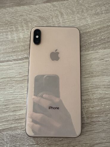 айфон х хс хр: IPhone Xs Max, Колдонулган, 64 ГБ, Алтын, 81 %