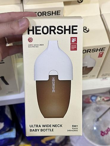 бутылочку: Детская бутылочка HEORSHE Ultra Wide Neck - Объем: 240 мл (8 oz) - — 1