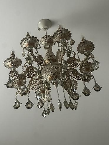 gence xalca: Çılçıraq, 8 lampa, Metal — 1