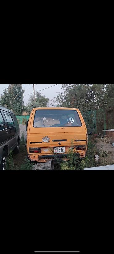 чехословакия: Volkswagen Transporter: 1985 г., 1.9 л, Механика, Дизель, Бус — 2
