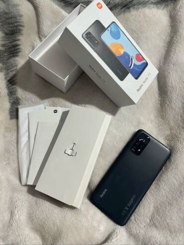 samsung 20fe: Смартфон Redmi Note 11 в черном цвете. Состояние отличное