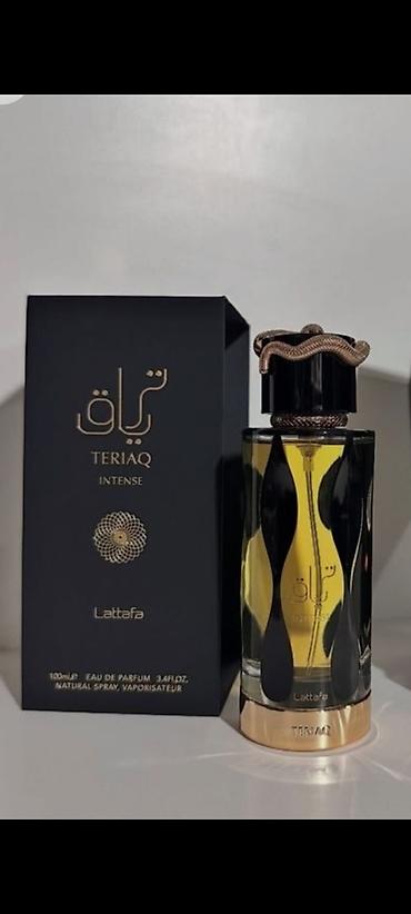 prohibit intense perfume: Lattafa Teriaq Intense – güclü xarakteri və dərin notları ilə seçilən — 1