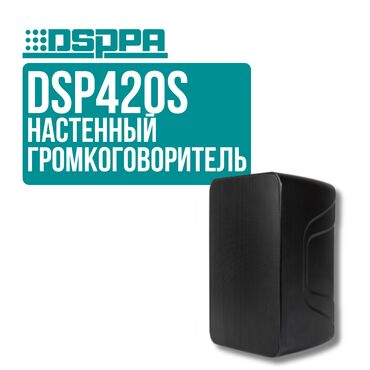 Студийные микрофоны: Настенный громкоговоритель DSPPA DSP420S 💡 Компактное и мощное