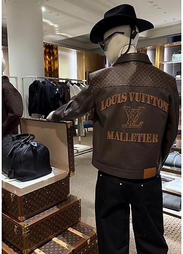 Kurtka, Dəri, Payız, Louis Vuitton, L