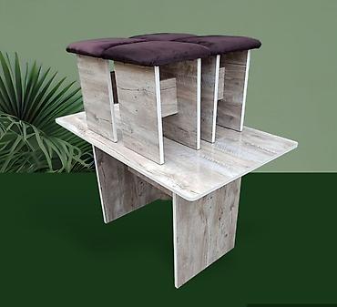 Кухонные столы и стулья: Кухонный стол и стул, Новый, Платная доставка, Самовывоз at lalafo.kg — 4 Кухонные столы и стулья: Кухонный стол и стул, Новый, Платная доставка, Самовывоз — 4