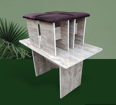 Кухонные столы и стулья: Кухонный стол и стул, Новый, Платная доставка, цвет - Белый — 16