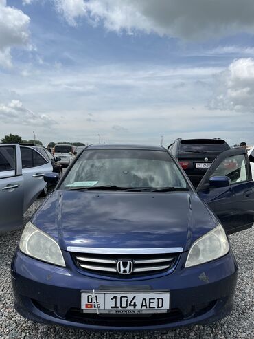 civic цивик: Honda Civic: 2003 г., 1.7 л, Вариатор, Бензин, Седан