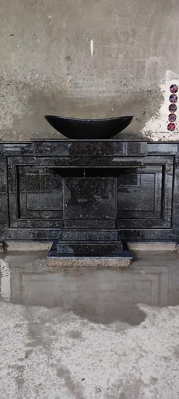 Фасадные плиты Сары-Таш (Травертин): Сары таш Сары таш толко оптом 15 $ Натуральный Гранит Ангола, Серый — 24