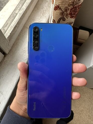 телефон буушний: Redmi, Redmi Note 8, Б/у, 64 ГБ, цвет - Синий