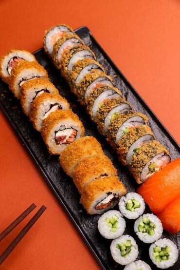 Sifarişlə hazır yeməklər: Sushimen axtarilir tecrube 1 ile qeder uygundur, yalniz catdirilma
