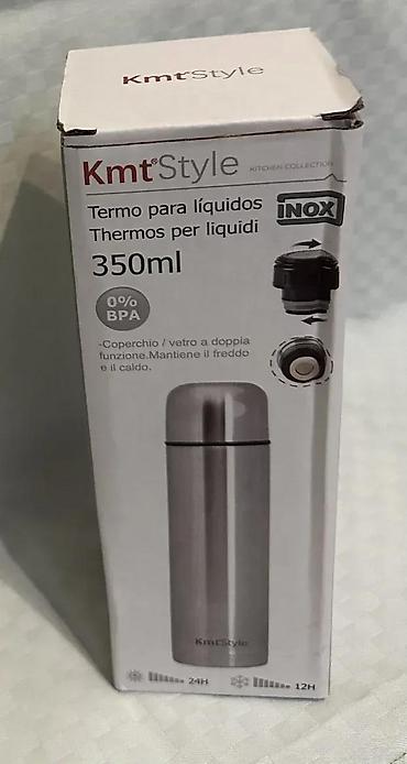 maxi staklene case: Termos boca KmtStyle 350ml NOVO. Opis proizvoda: Zapremina 350ml — 3