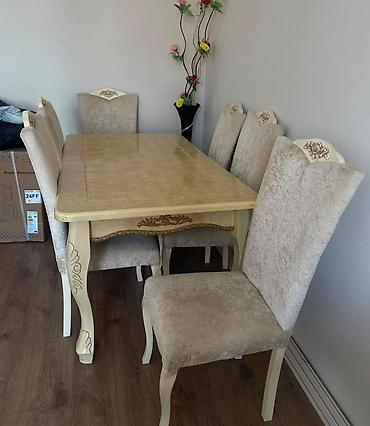 Digər mebel: MehimMasa dəsti 6 stulla masa açılır 270₼.
Ünvan Biləcəri (81905)
M Ⓜ️ — 1
