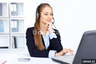 Digər ixtisaslar: Operator xanım tələb olunur. İş saatı: 09:00/18:00 Yaş həddi: 35 yaşa lalafo.az -da Digər ixtisaslar: Operator xanım tələb olunur. İş saatı: 09:00/18:00 Yaş həddi: 35 yaşa