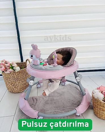 Xodunoklar: 👶 Dairəvi Yürütəc "SH-503" – Körpəniz üçün Ən Rahat Seçim! ✔️ 360° — 1