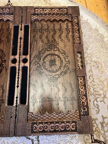 Nərdlər: Premium nərd dəstləri - Material: Keyfiyyətli ağacdan hazırlanmış — 25