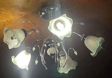 led cılcıraq: Çılçıraq, 6 lampa, Metal — 2