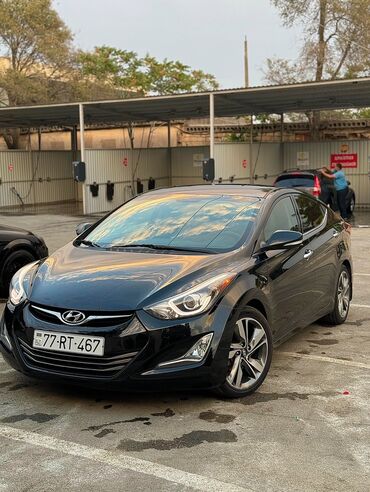 bmv sekileri: Hyundai Elantra: 1.8 l | 2014 il Sedan