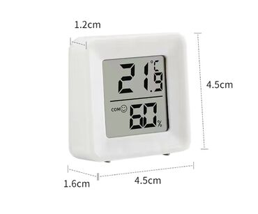 Другая техника для кухни: Термометр, гигрометр Для дома для машины Показывает влажность и