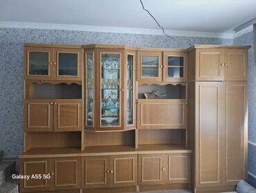 горка мебель для зала: Сервант, Б/у, Другой материал