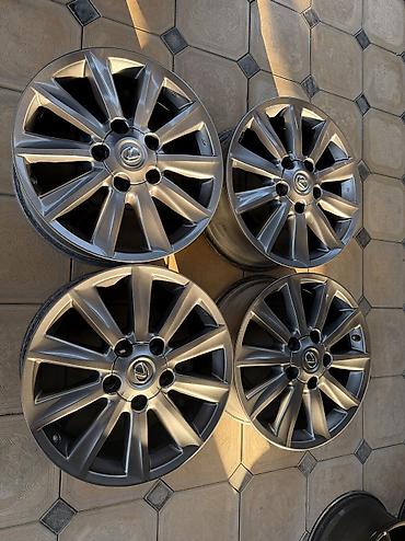 Литые Диски R 20 Lexus, Комплект, отверстий - 5, Б/у at lalafo.kg Литые Диски R 20 Lexus, Комплект, отверстий - 5, Б/у