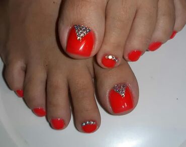 Manikür, pedikür: Manikür, Dırnaqların dizaynı, Evə gəlməklə — 7