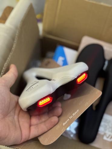 dr marcus: 🚲Велоседло MALEVI «Born To Race» с LED-подсветкой Инновационное — 10