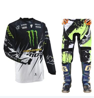 мотатцикыл: Комплект для мотокросса THOR Pro Circuit Monster Energy, состоящий из