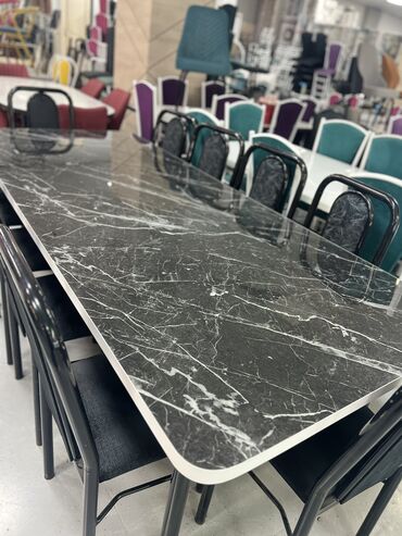 Столы и стулья для зала: Стол и стул для зала, Новый, В рассрочку, Бесплатная доставка, цвет - Красный — 3