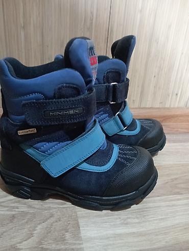 Детская обувь: Зимние сапожки из натуральной кожы и с натуральным мехом, овчина для — 6