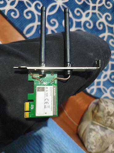Модемы и сетевое оборудование: Wi‑Fi адаптер Tenda Wireless N300 PCI Express (модель W322E) реальному — 1