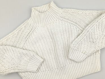 sukienka z prążkowanej dzianiny h m: H&M, Sweter damski, rozmiar S