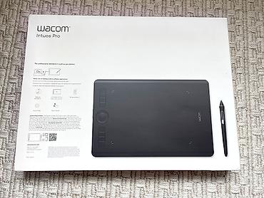 wacom tablet: Qrafik planşet "Wacom Intuos Pro Medium" təzədir, istifadə olunmayıb — 3